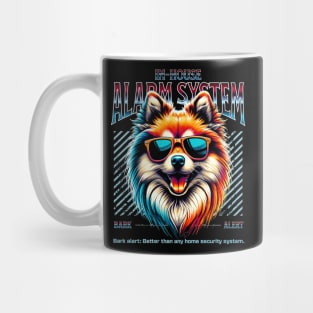 Bark Alert Finnish Spitz Dog Mug